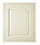 IT Kitchens Holywell Cream Style Classic Framed Fridge/Freezer Cabinet door (W)600mm