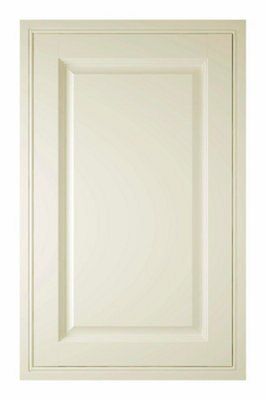 IT Kitchens Holywell Cream Style Classic Framed Larder Cabinet door (W)600mm