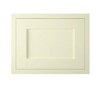 IT Kitchens Holywell Ivory Style Framed Integrated extractor fan Cabinet door (W)600mm