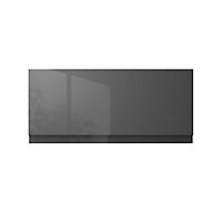 IT Kitchens Marletti Gloss anthracite Bridging Cabinet door (W)600mm (H)277mm (T)19mm