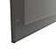 IT Kitchens Marletti Gloss anthracite Bridging Cabinet door (W)600mm (H)277mm (T)19mm