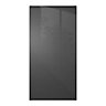 IT Kitchens Marletti Gloss anthracite Fridge/Freezer Cabinet door (W)600mm (H)1197mm (T)19mm