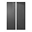IT Kitchens Marletti Gloss anthracite Larder Cabinet door (W)300mm (H)956mm (T)19mm, Pack of 2