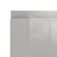 IT Kitchens Marletti Gloss dove grey Bridging door & pan drawer front, (W)1000mm (H)356mm (T)19mm
