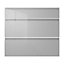 IT Kitchens Marletti Gloss Dove Grey Drawer front (W)800mm