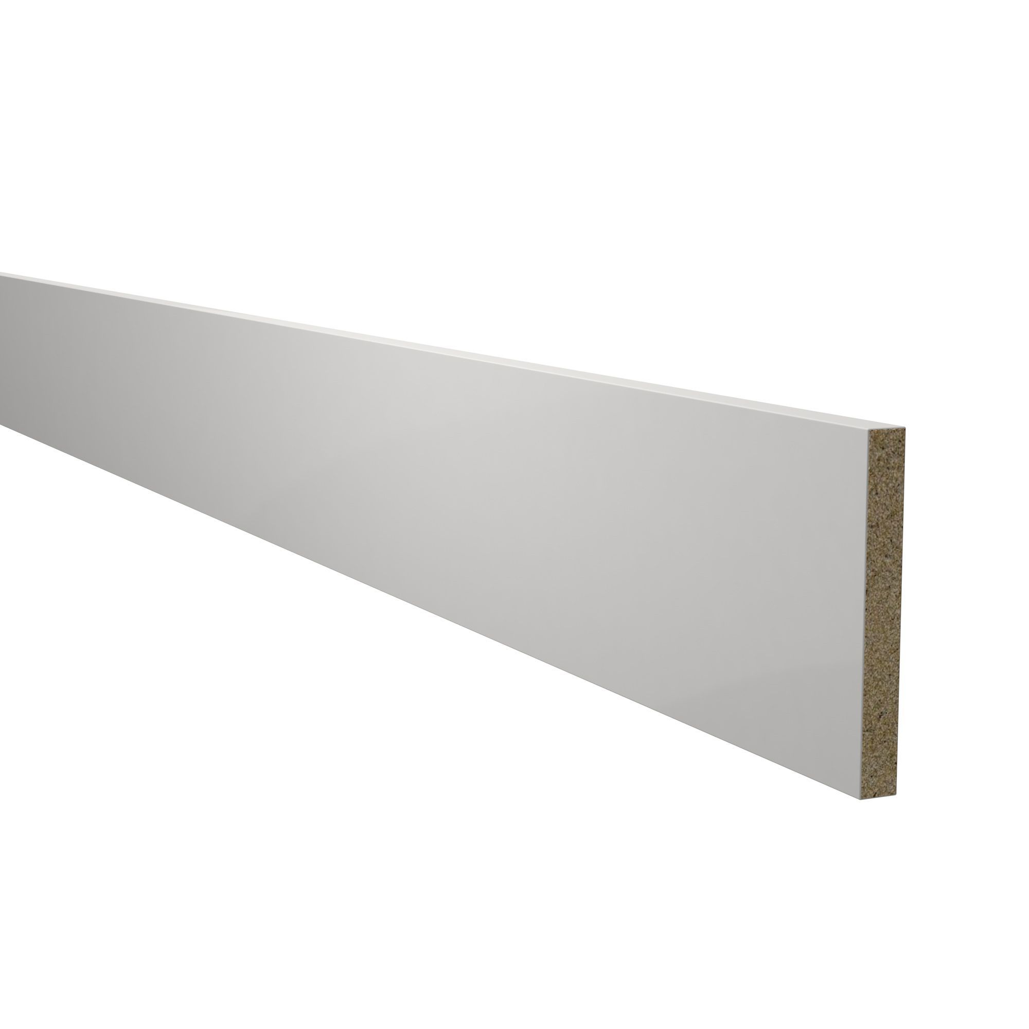 IT Kitchens Marletti Gloss Dove Grey Plinth, (L)2440mm DIY at B&Q