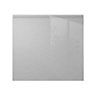IT Kitchens Marletti Gloss dove grey Standard Cabinet door (W)600mm (H)557mm (T)19mm
