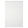 IT Kitchens Marletti Gloss White Drawer front (W)500mm, Set of 3
