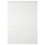 IT Kitchens Marletti Gloss White Drawer front (W)500mm, Set of 3
