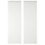 IT Kitchens Marletti Gloss White Larder Cabinet door (W)300mm (H)1912mm (T)19mm, Set of 2