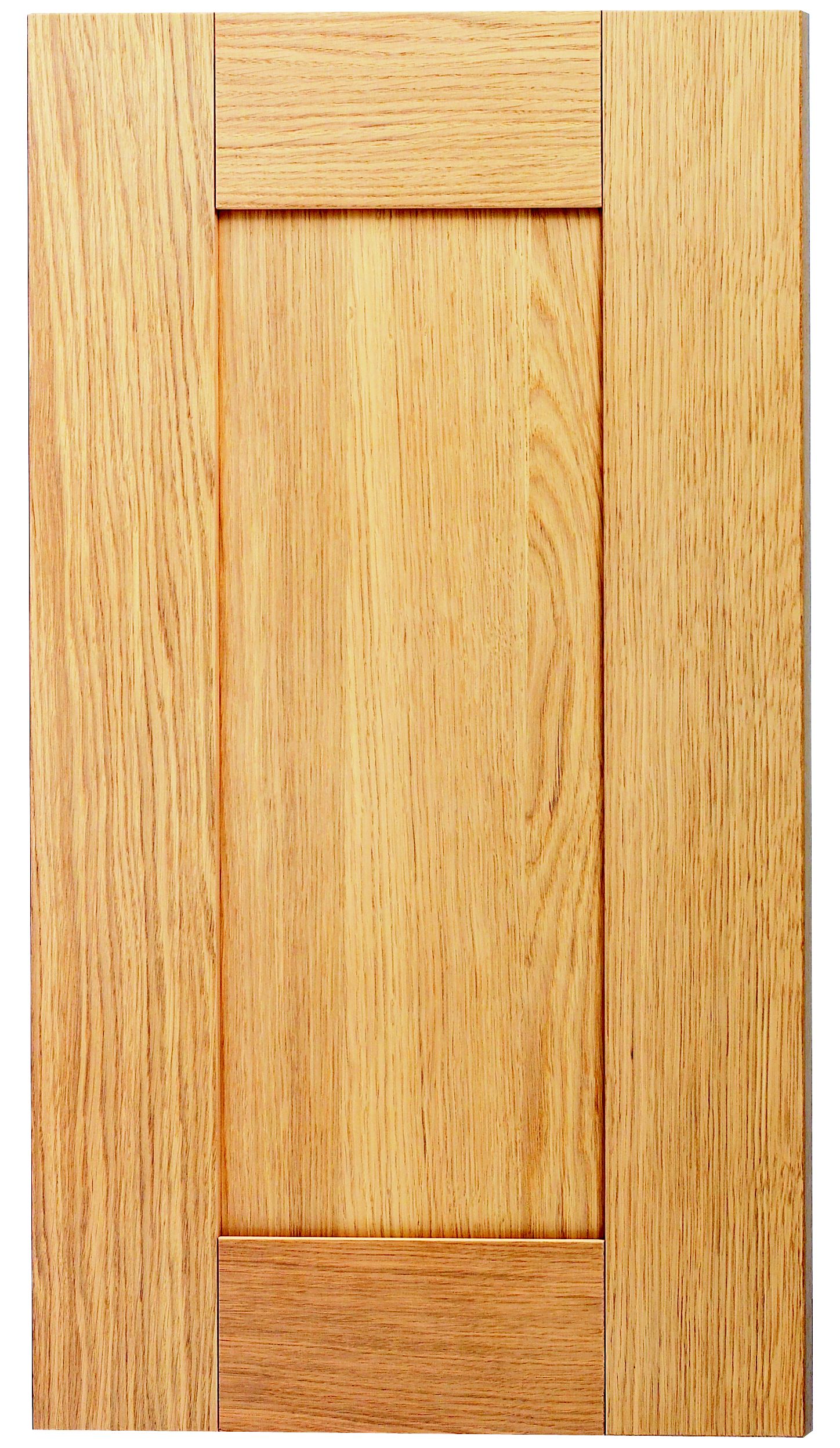 IT Kitchens Oak Veneer Shaker Cabinet Door W 400mm DIY At B Q   It Kitchens Oak Veneer Shaker Cabinet Door W 400mm~3430330 01c