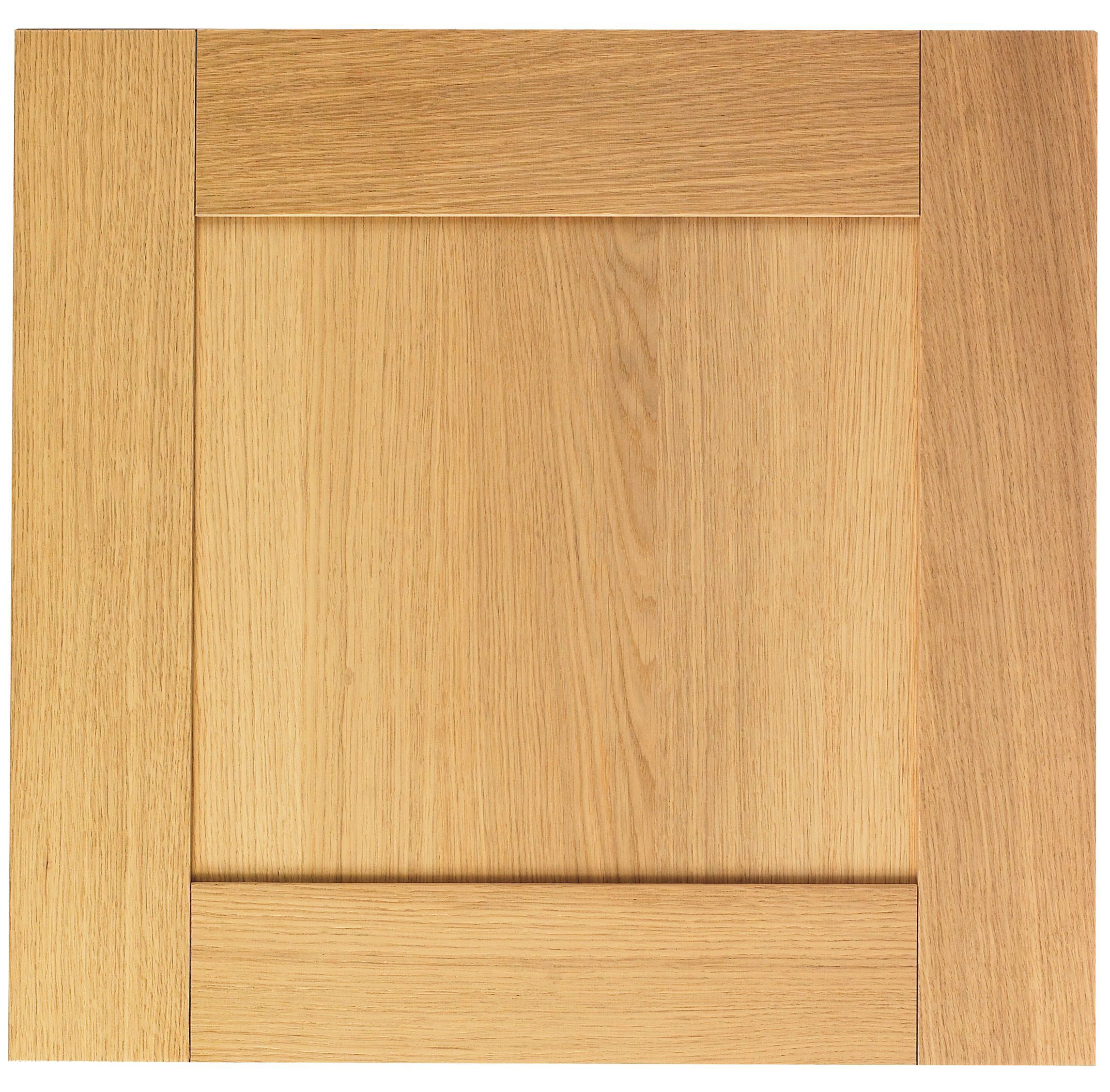 IT Kitchens Oak Veneer Shaker Oven housing Cabinet door (W)600mm | DIY ...