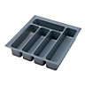 IT Kitchens Plastic Utensil tray, (H)90mm (W)405mm