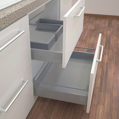 Sink with store drawers under