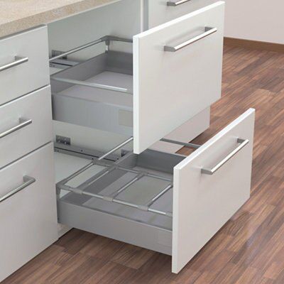 IT Kitchens Premium Soft-close Deep drawer box (W)600mm | DIY at B&Q