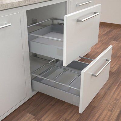 It Kitchens Premium Soft Close Deep Drawer Box W 800mm Diy At B Q