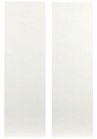 IT Kitchens Sandford Ivory Style Slab Larder Cabinet door (W)300mm (H)1912mm (T)18mm, Set of 2