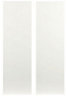 IT Kitchens Sandford Ivory Style Slab Larder Cabinet door (W)300mm (H)1912mm (T)18mm, Set of 2