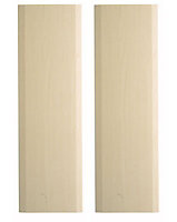 IT Kitchens Sandford Maple Effect Modern Cabinet door (W)300mm (H)1912mm (T)18mm, Set of 2