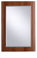 IT Kitchens Sandford Walnut Effect Modern Cabinet door (W)500mm (H)715mm (T)18mm
