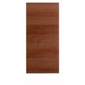 IT Kitchens Sandford Walnut Effect Modern Cabinet door (W)600mm (H)277mm (T)18mm