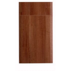 IT Kitchens Sandford Walnut Effect Modern Drawerline door & drawer front, (W)400mm (H)715mm (T)18mm