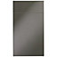 IT Kitchens Santini Gloss anthracite Drawerline door & drawer front, (W)400mm (H)715mm (T)18mm