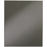 IT Kitchens Santini Gloss Anthracite Slab Appliance & larder Base end panel (H)720mm (W)570mm