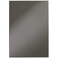 IT Kitchens Santini Gloss Anthracite Slab Appliance & larder End support panel (H)890mm (W)620mm
