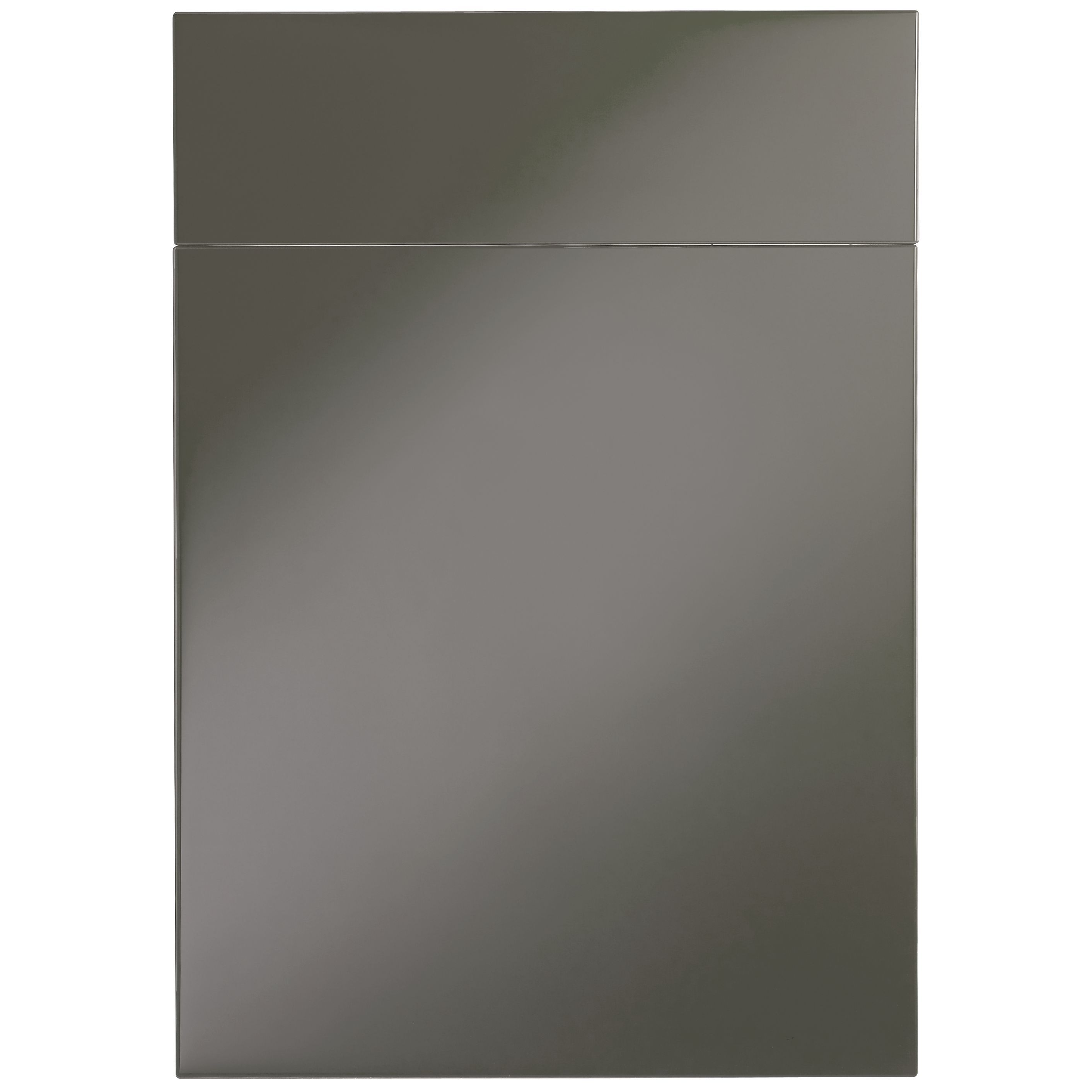 IT Kitchens Santini Gloss Anthracite Slab Drawerline Door & Drawer ...