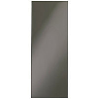 IT Kitchens Santini Gloss Anthracite Slab Tall Clad on wall panel (H)970mm (W)385mm
