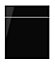 IT Kitchens Santini Gloss black Drawerline door & drawer front, (W)600mm (H)715mm (T)18mm