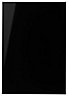 IT Kitchens Santini Gloss Black Slab Appliance & larder End support panel (H)890mm (W)620mm
