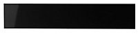 IT Kitchens Santini Gloss Black Slab Filler panel (H)115mm (W)597mm