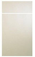 IT Kitchens Santini Gloss cream Drawerline door & drawer front, (W)400mm (H)715mm (T)18mm