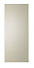 IT Kitchens Santini Gloss Cream Slab Appliance & larder Deep wall end panel (H)720mm (W)335mm