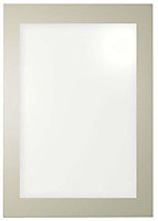 IT Kitchens Santini Gloss Cream Slab Glazed Cabinet door (W)500mm (H)715mm (T)18mm