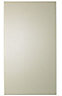 IT Kitchens Santini Gloss Cream Slab Standard Cabinet door (W)400mm (H)715mm (T)18mm