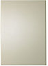 IT Kitchens Santini Gloss Cream Slab Standard Cabinet door (W)500mm (H)715mm (T)18mm