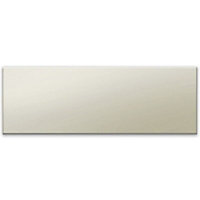 IT Kitchens Santini Gloss grey Bridging door & pan drawer front, (W)1000mm (H)356mm (T)18mm