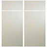 IT Kitchens Santini Gloss grey Door & drawer, (W)925mm (H)720mm (T)18mm