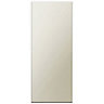 IT Kitchens Santini Gloss Grey Slab Oven Filler panel (H)115mm (W)597mm