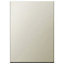IT Kitchens Santini Gloss Grey Slab Standard Cabinet door (W)500mm (H)715mm (T)18mm
