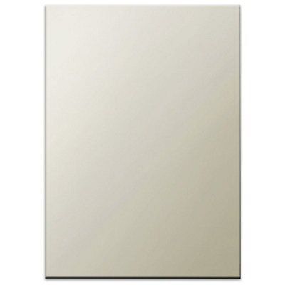 IT Kitchens Santini Gloss Grey Slab Standard Cabinet door (W)500mm (H)715mm (T)18mm