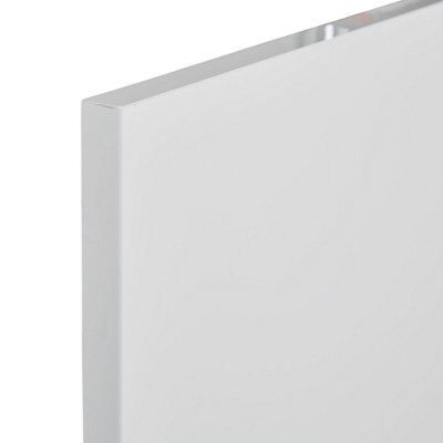 IT Kitchens Santini Gloss White Slab Bridging Cabinet door (W)600mm (H)277mm (T)18mm