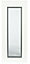 IT Kitchens Santini Gloss White Slab Glazed Cabinet door (W)300mm (H)715mm (T)18mm