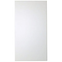 IT Kitchens Santini Gloss White Slab Tall Cabinet door (W)400mm (H)895mm (T)18mm