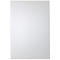 IT Kitchens Santini Gloss White Slab Tall Cabinet door (W)500mm (H)895mm (T)18mm