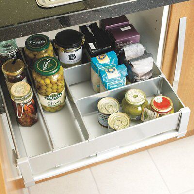 IT Kitchens Silver 100cm Storage system | DIY at B&Q