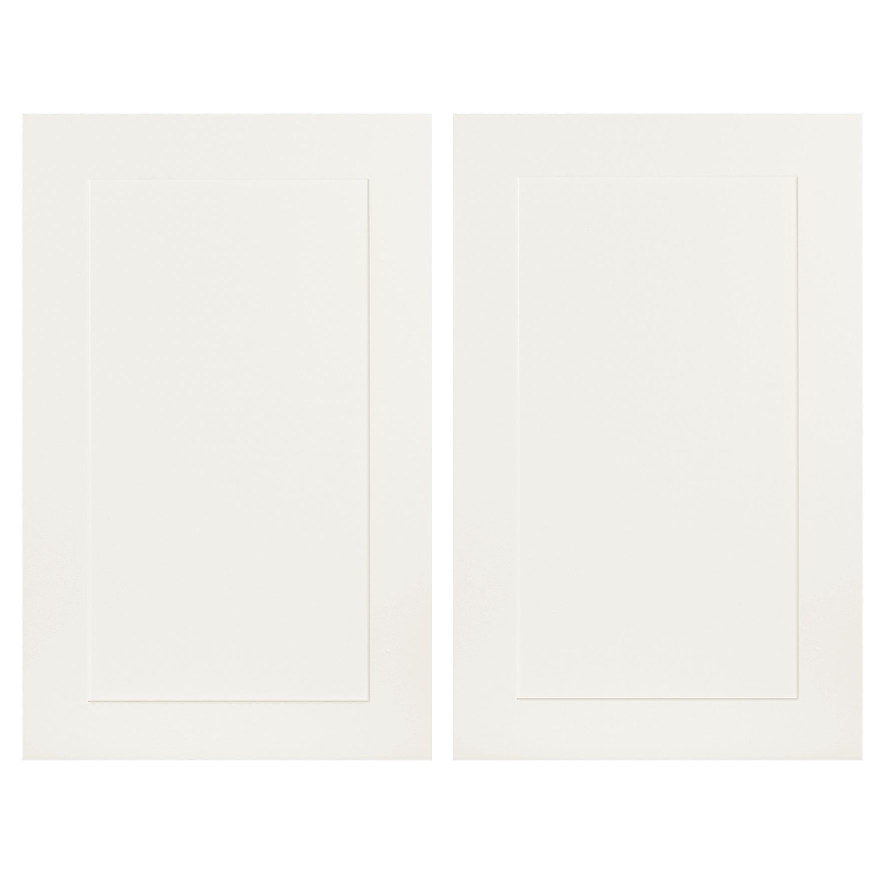 IT Kitchens Stonefield Ivory Classic Larder door (W)600mm, Set
